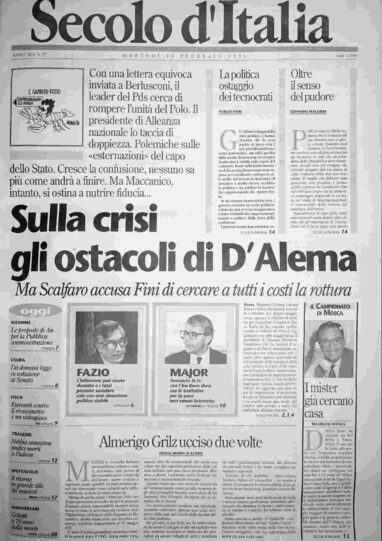 martedì 13 febbraio 1996