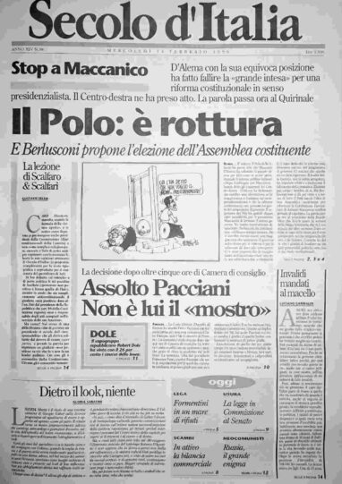 mercoledì 14 febbraio 1996