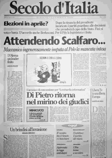 giovedì 15 febbraio 1996