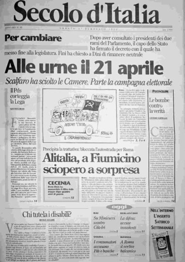 sabato 17 febbraio 1996