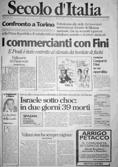 martedì 5 marzo 1996
