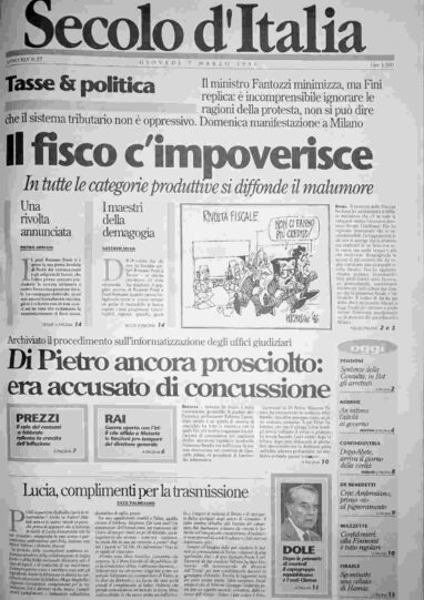 giovedì 7 marzo 1996