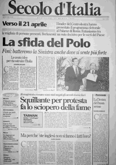 mercoledì 20 marzo 1996