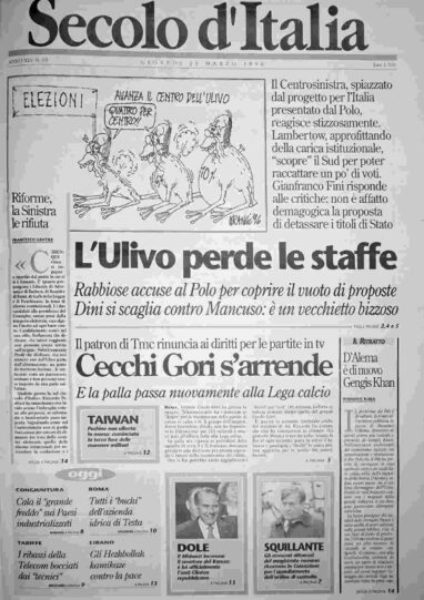 giovedì 21 marzo 1996