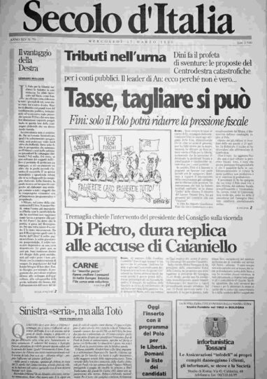 mercoledì 27 marzo 1996