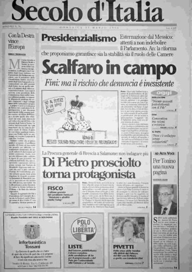 domenica 31 marzo 1996
