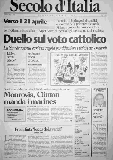 mercoledì 10 aprile 1996