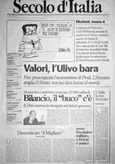 mercoledì 17 aprile 1996