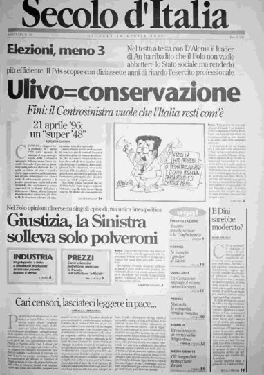 giovedì 18 aprile 1996
