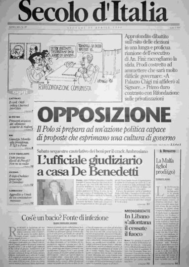 giovedì 25 aprile 1996