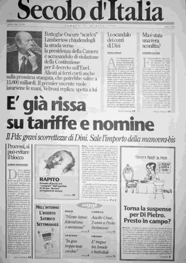 sabato 27 aprile 1996