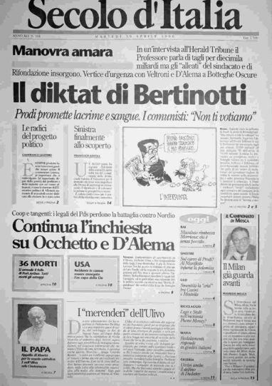 martedì 30 aprile 1996