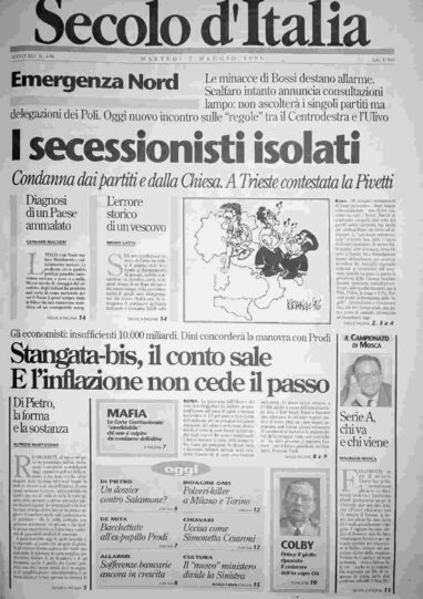 martedì 7 maggio 1996