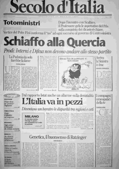 mercoledì 15 maggio 1996
