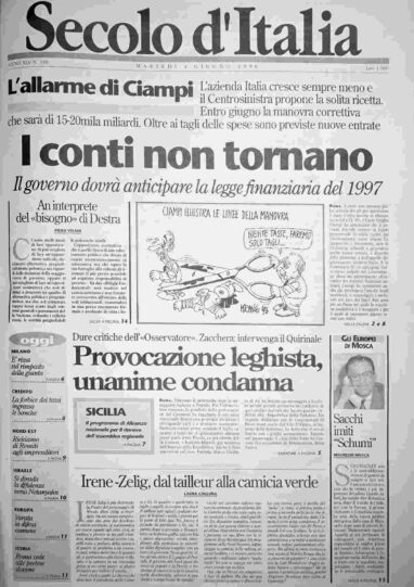 martedì 4 giugno 1996