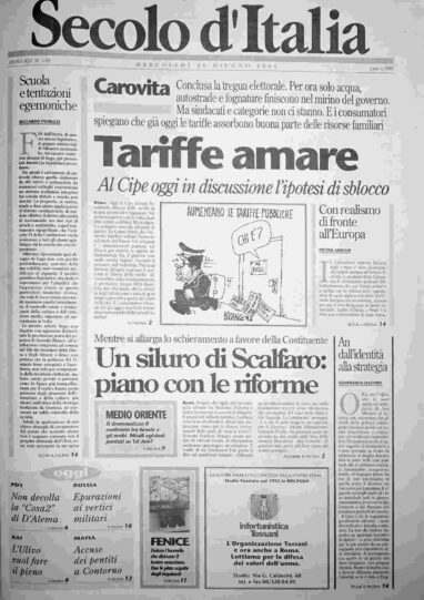 mercoledì 26 giugno 1996