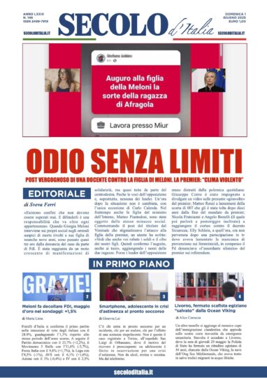 Domenica 1 giugno 2025