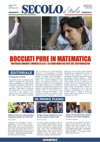 Mercoledì 11 giugno 2025