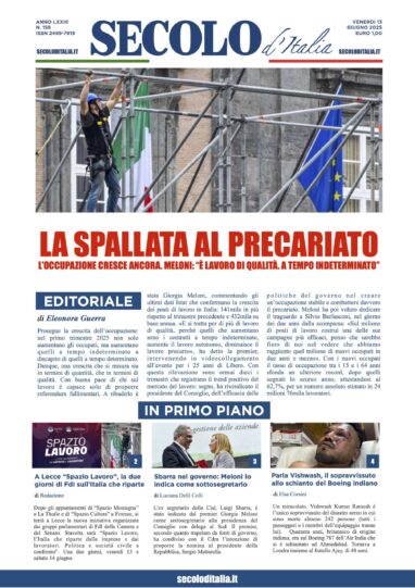 Venerdì 13 giugno 2025