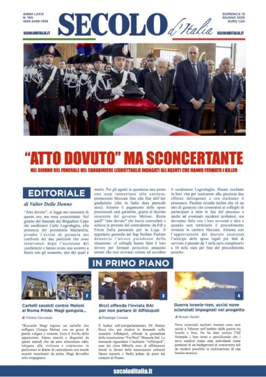 Domenica 15 giugno 2025