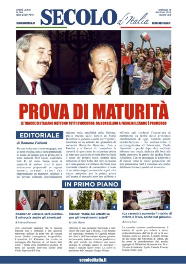 Giovedì 19 giugno 2025