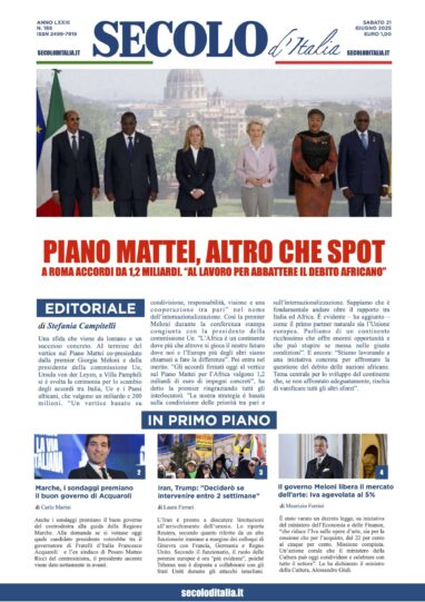 Sabato 21 giugno 2025