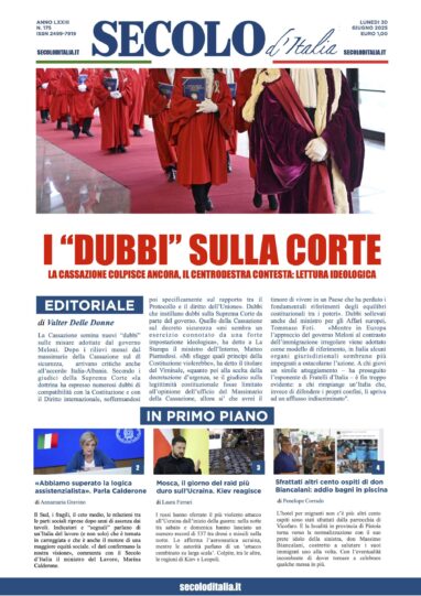 Lunedì 30 giugno 2025