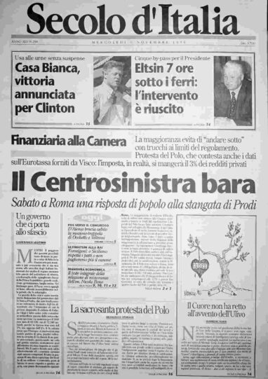 mercoledì 6 novembre 1996