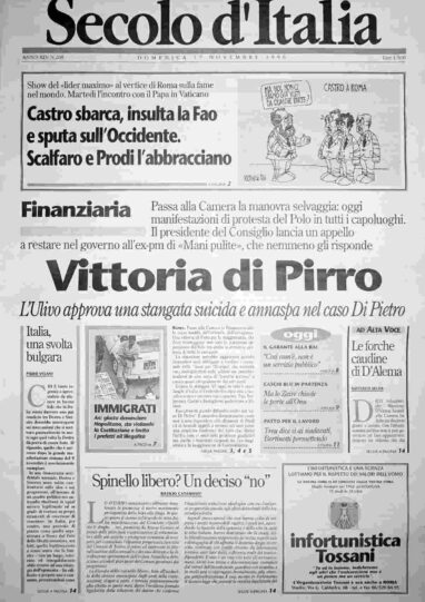 domenica 17 novembre 1996