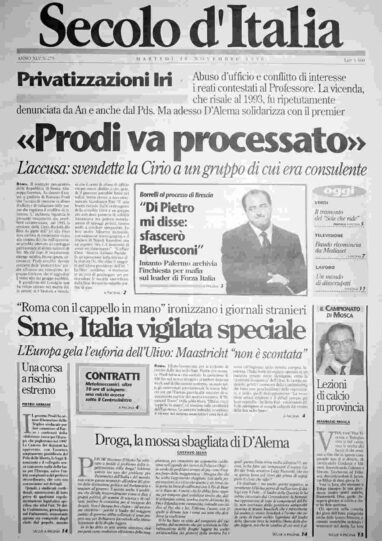 martedì 26 novembre 1996