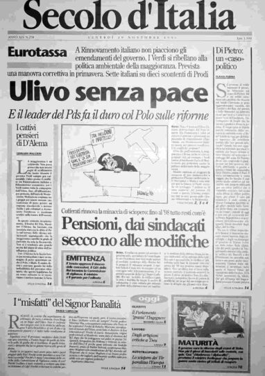 venerdì 29 novembre 1996