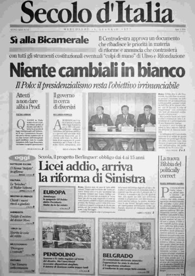 mercoledì 15 gennaio 1997