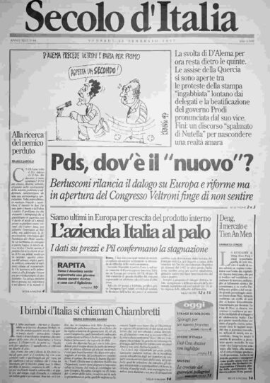 venerdì 21 febbraio 1997