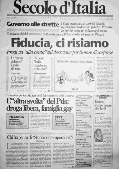 martedì 25 febbraio 1997