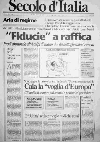 mercoledì 26 febbraio 1997