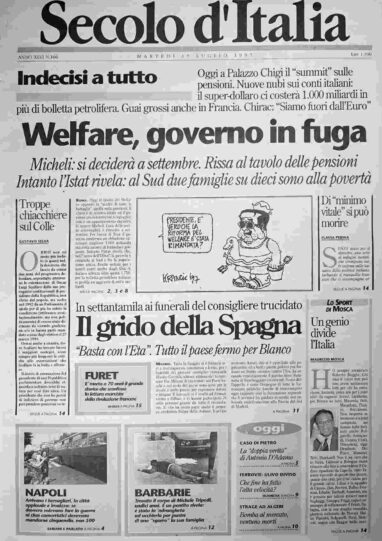 martedì 15 luglio 1997