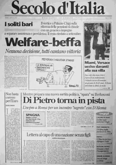 mercoledì 16 luglio 1997