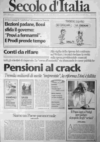 giovedì 21 agosto 1997