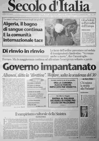 domenica 31 agosto 1997