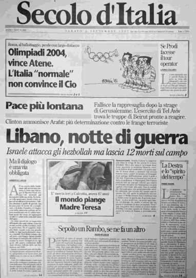 sabato 6 settembre 1997