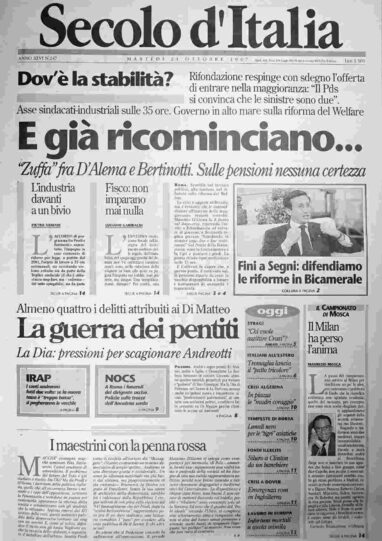 martedì 21 ottobre 1997