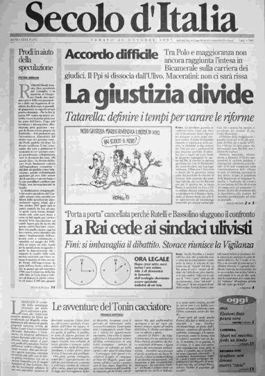sabato 25 ottobre 1997