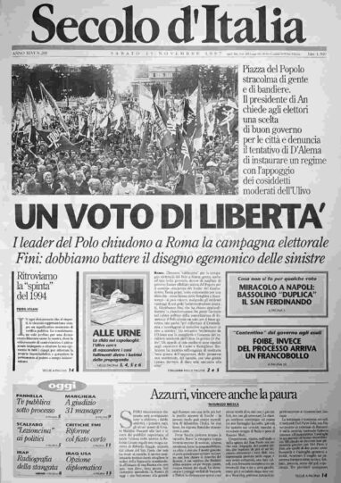 sabato 15 novembre 1997