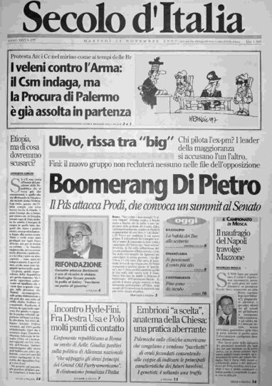 martedì 25 novembre 1997