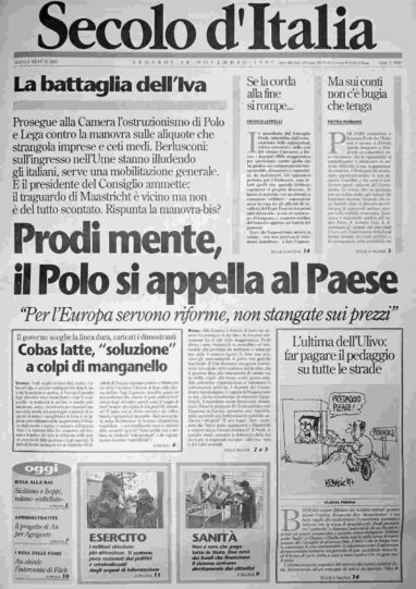 venerdì 28 novembre 1997