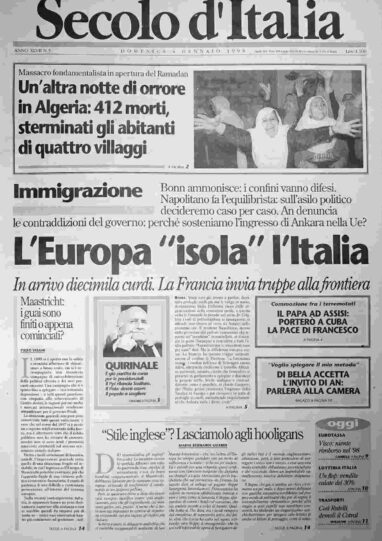 domenica 4 gennaio 1998