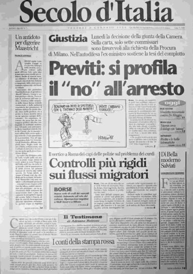 venerdì 9 gennaio 1998