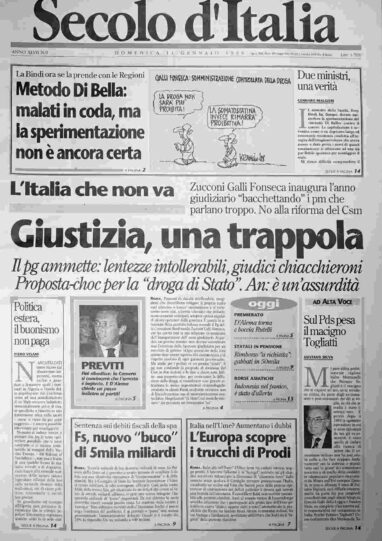 domenica 11 gennaio 1998
