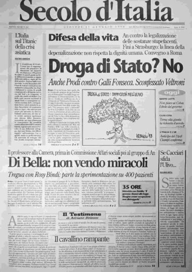 giovedì 15 gennaio 1998