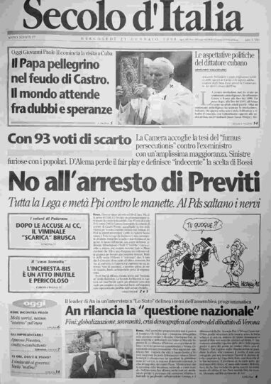 mercoledì 21 gennaio 1998